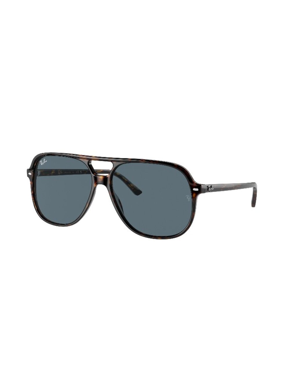 New Ray-Ban Unisex Sunglasses Havana Square Blue Lens Injected Frame Ray Ban 902